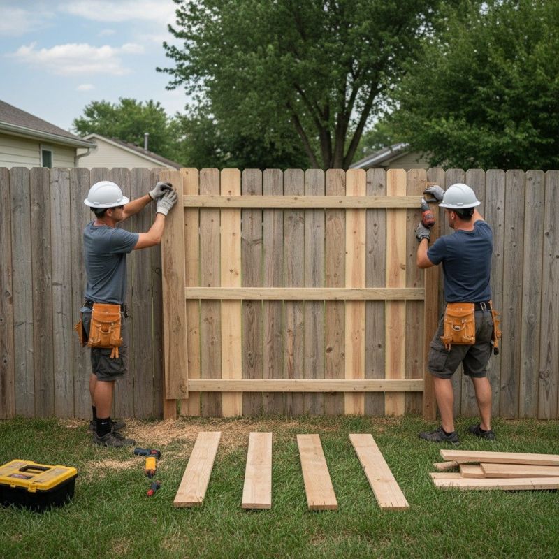 Contact About Residential Wood Fence Service