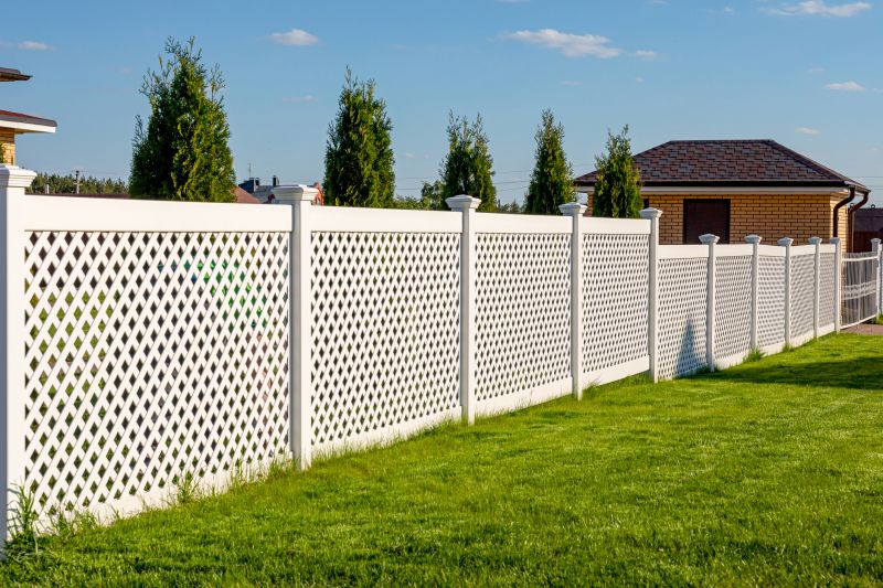 Elegant Vinyl Privacy Fence