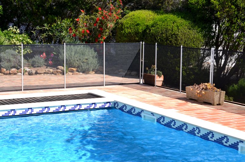 Pet-Resistant Pool Fence