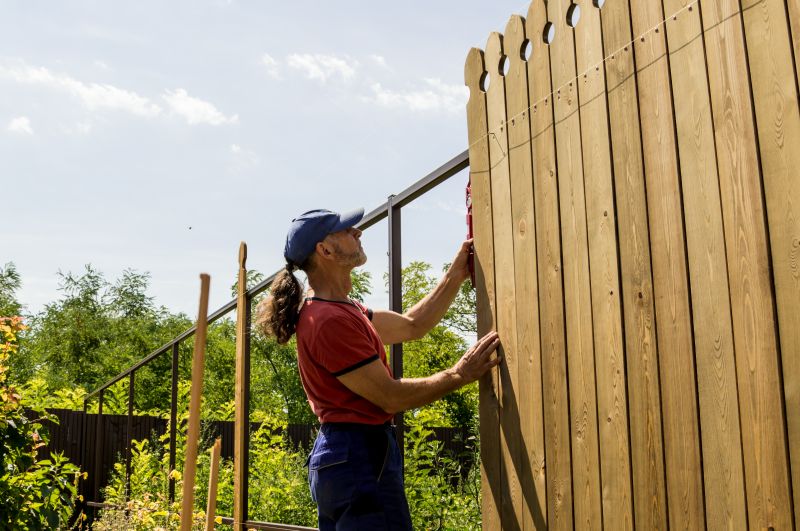 Residential Wood Fence Service