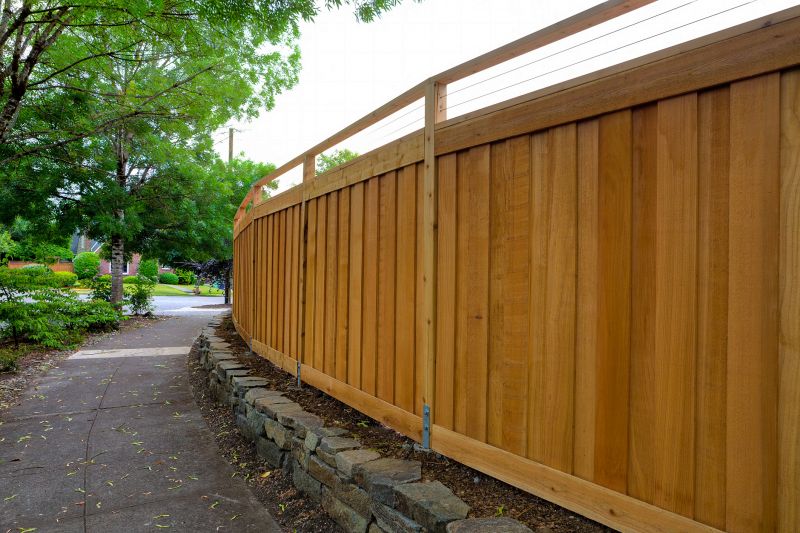 Residential Wood Fence Service